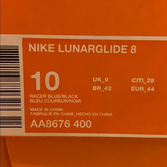 MENs Nike Lunarglide 8 - Picture 8 of 8